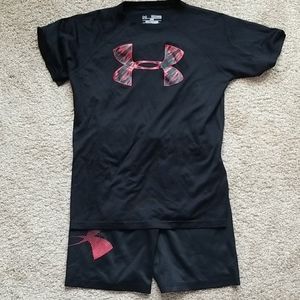 Under Armour shorts and shirt set